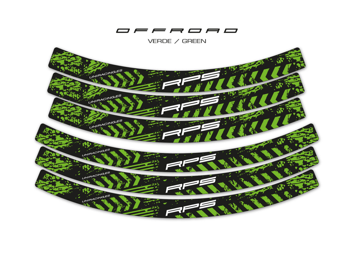 Rim Stickers Off Road - Uniracing