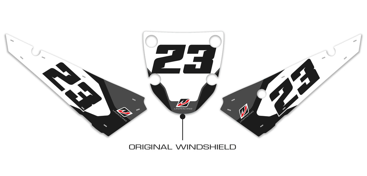 Porta números F900 GS (personalizable) - Uniracing