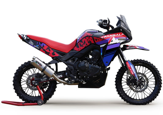 Kit adhesivos Honda Transalp 750 2025–2026 – Replica Kirian Mirabet - Unitransfer Marking Systems, S.L.