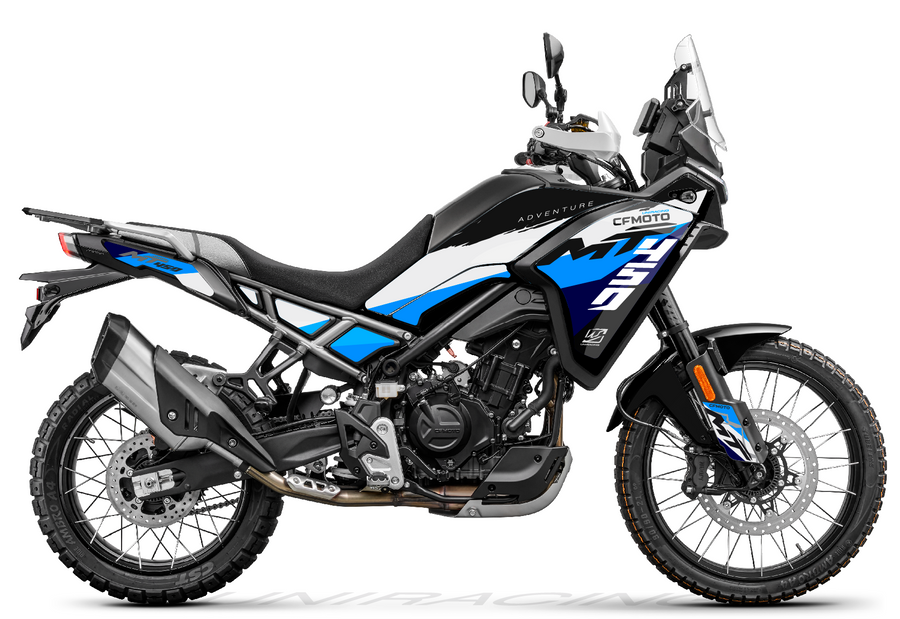 Kit de adhesivos CFMOTO 450MT Factory Blue