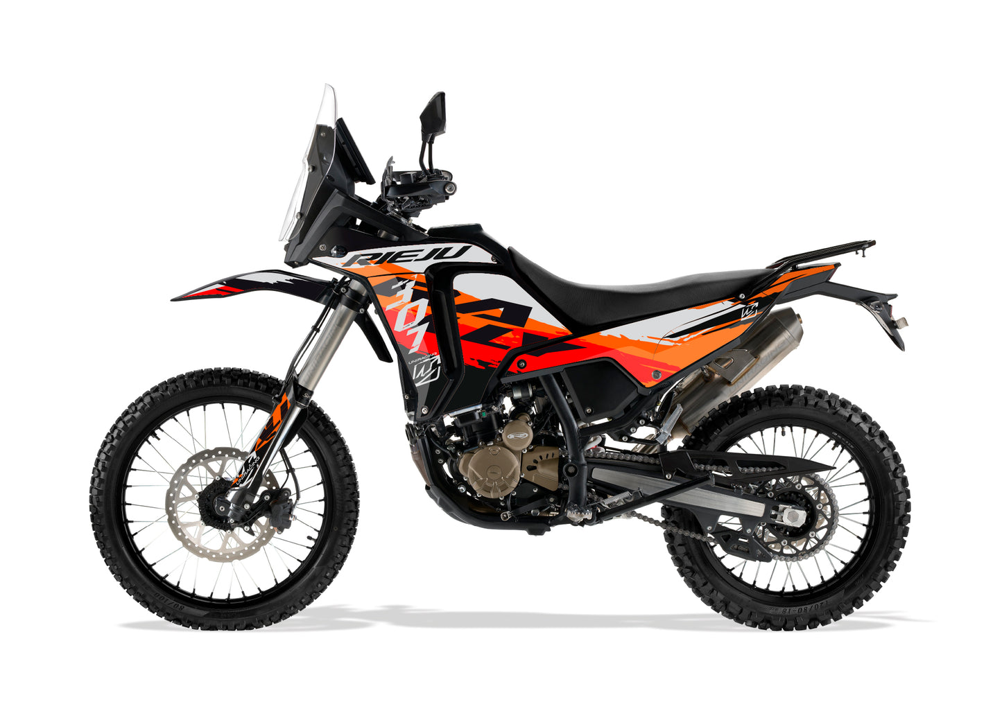 Kit de adhesivos Rieju 307 Rally Adventure Matt Dune - Unitransfer Marking Systems, S.L.