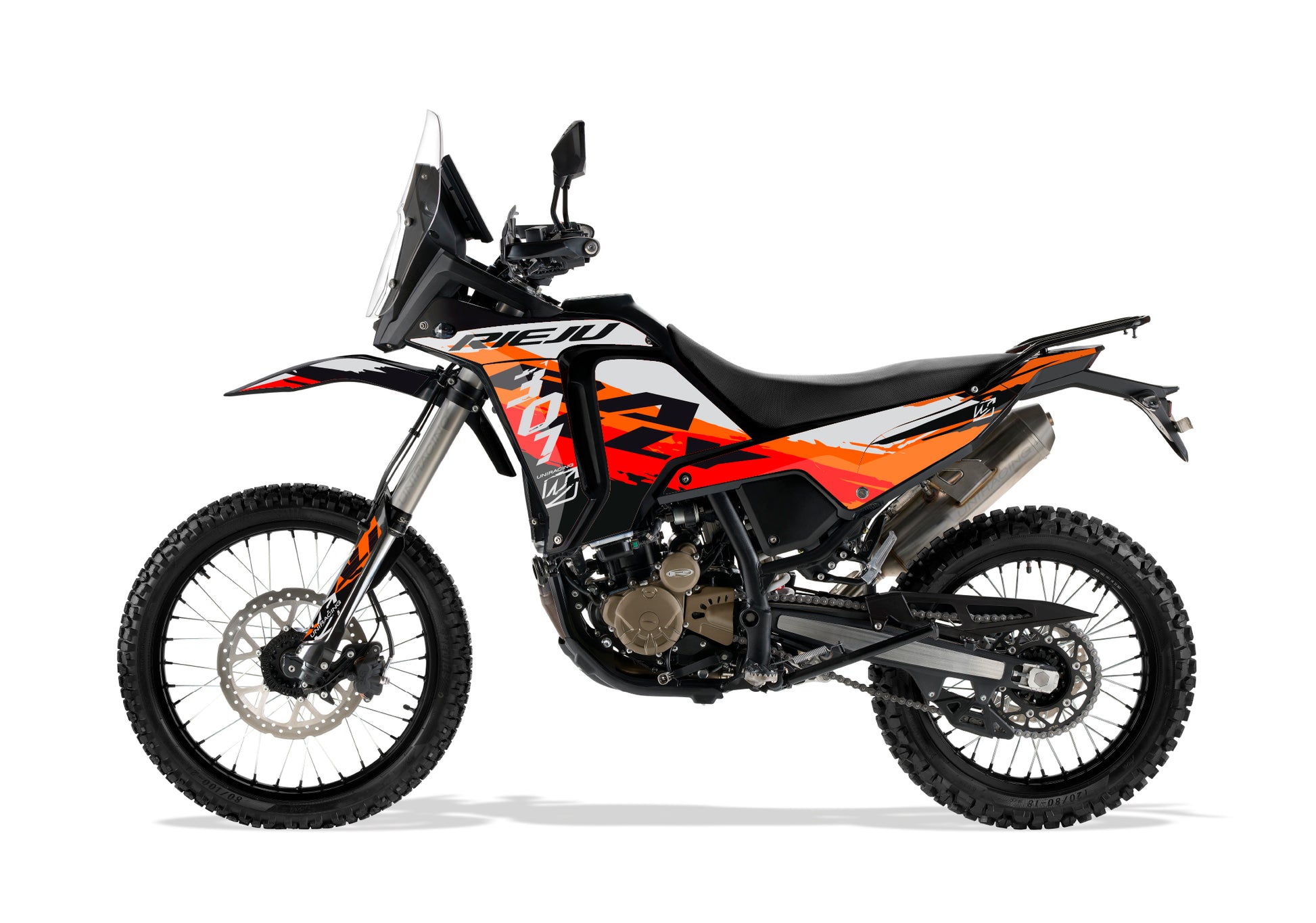 Kit de adhesivos Rieju 307 Rally Adventure Matt Dune - Unitransfer Marking Systems, S.L.