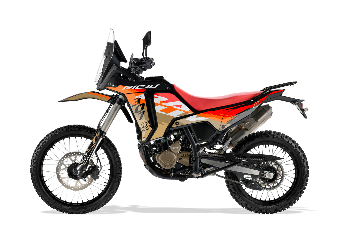 Kit de adhesivos Rieju 307 Rally Adventure Matt Baja - Unitransfer Marking Systems, S.L.