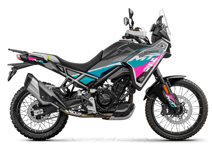Kit de adhesivos CFMOTO 450MT Electric Pink