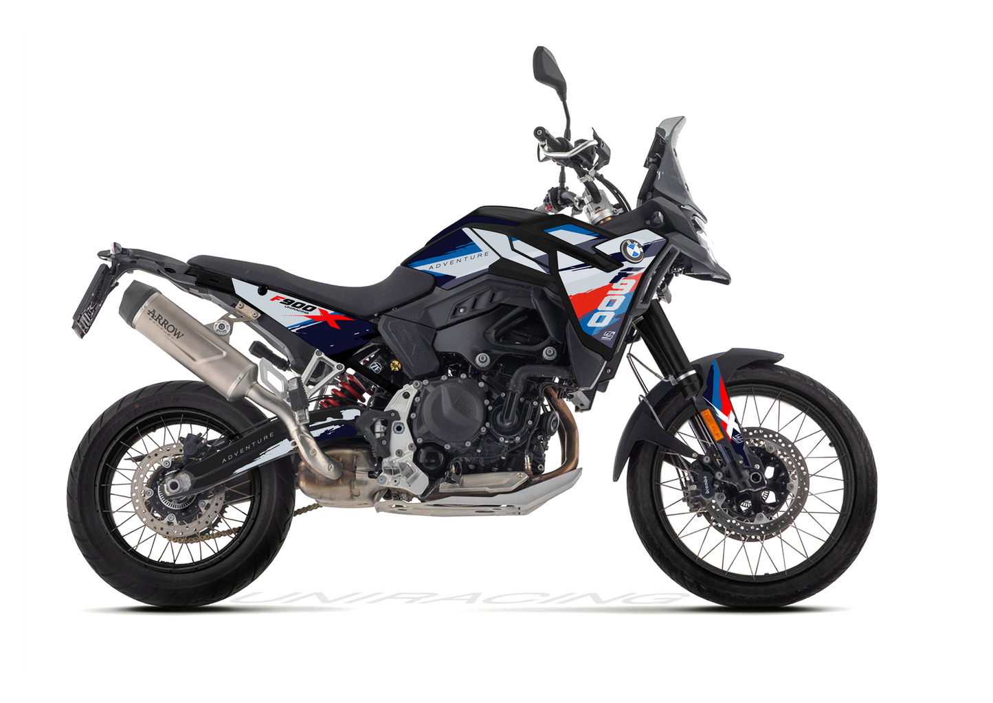 Kit de adhesivos BMW F900 GS 2026 M Sport Midnight