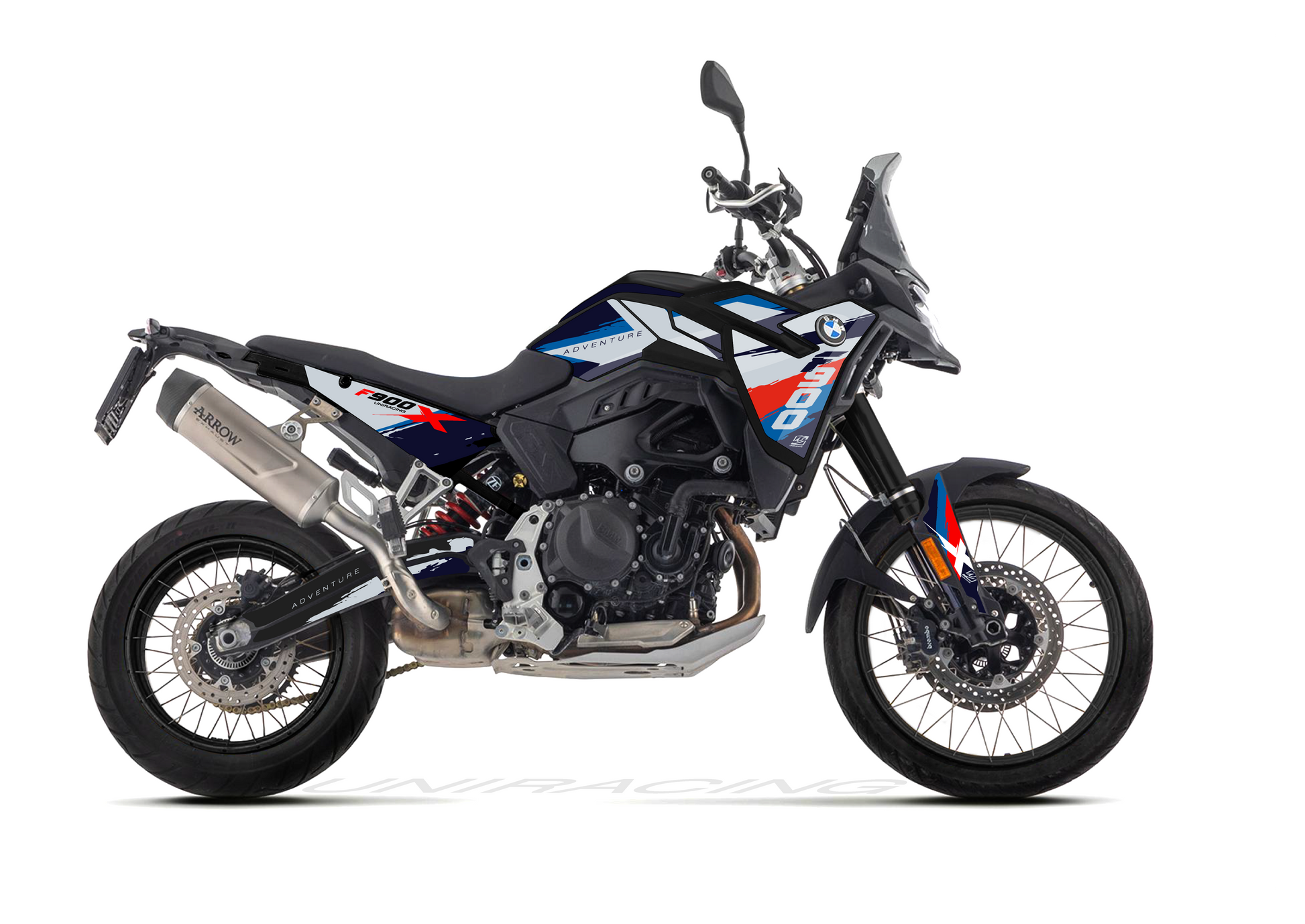 Kit de adhesivos BMW F900 GS 2026 M Sport Midnight