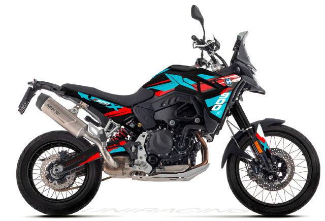 Kit de adhesivos BMW F900 GS 2026 Storm Cyan