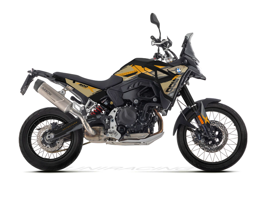Kit de adhesivos BMW F900 GS 2026 Desert Gold
