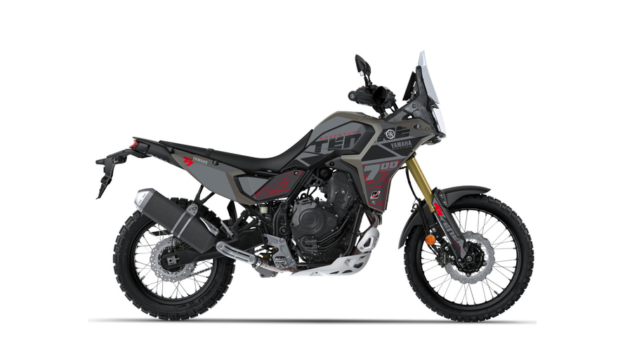 Kit de adhesivos Yamaha Ténéré 700 2025–2026 Carbon Wine