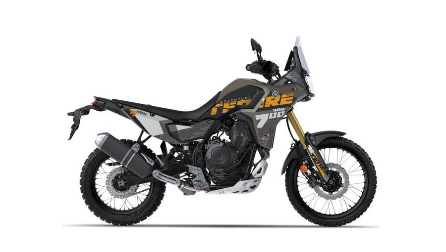 Kit de adhesivos Yamaha Ténéré 700 2025–2026 Desert Gold