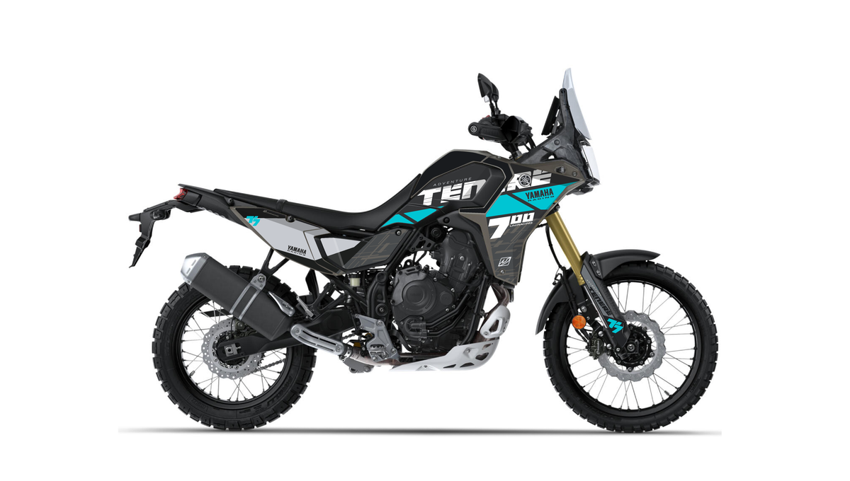 Yamaha Ténéré 700 2025–2026 Graphics Kit – Rally Line