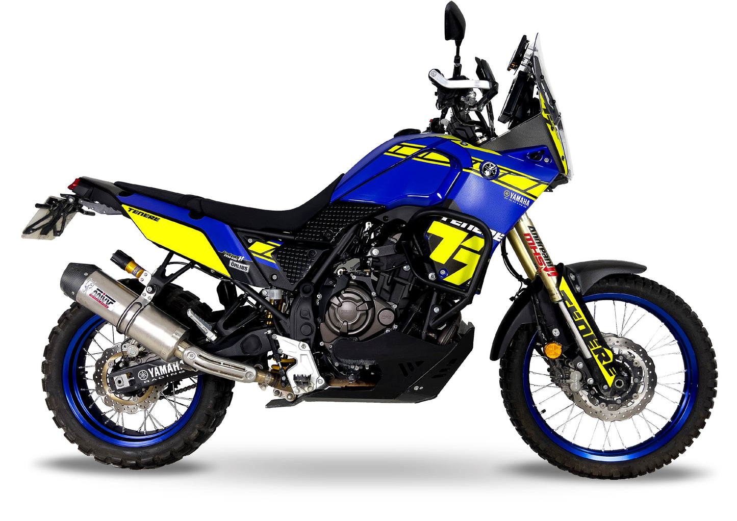 Kit Adhesivos Yamaha Tenere 700 2019-2024 (Gráfico Racing)