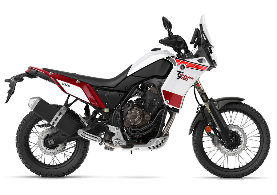Schützender Vinylaufkleber für Yamaha Tenere 700 2019-2022 (Kunststoff vorne und seitlich)
