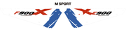 Juego de dos tapas laterales F900 X — BMW F900 GS 2026 M Sport