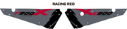 Juego de dos tapas laterales F900 X — BMW F900 GS 2026 Racing Red