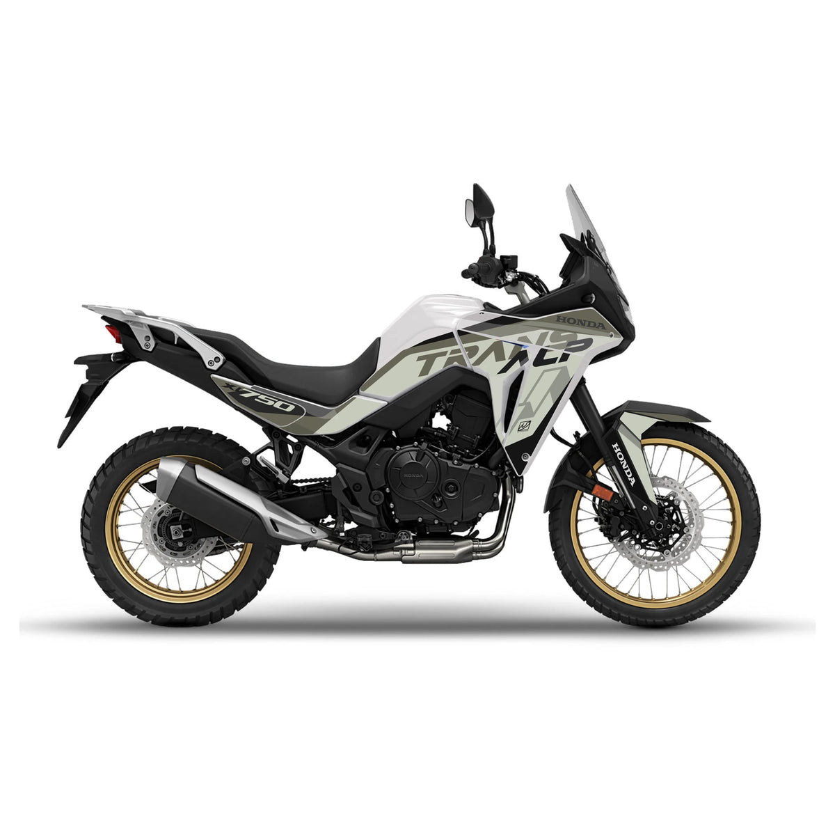 Kit adhesivos Honda Transalp 750 2025–2026 Tactical Cream