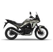 Honda Transalp 750 Tactical Cream — base gris