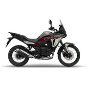 Honda Transalp 750 Vintage Bordeaux — base gris