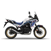 Honda Transalp 750 Atlantic Blue — base blanca