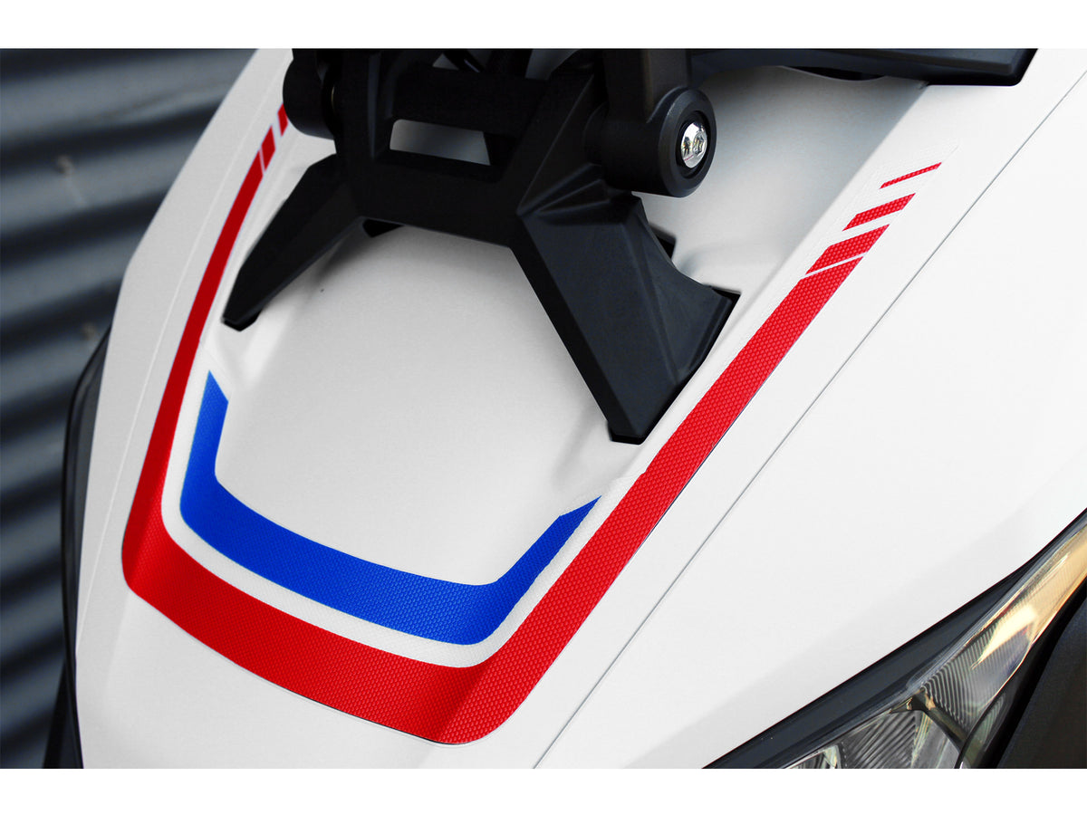 Kit Protector Antirrayaduras Para Honda PCX 125 (2019-2020) | 3 Pegatinas Tankpad, Resistentes A Impactos Y UV, Fácil Aplicación