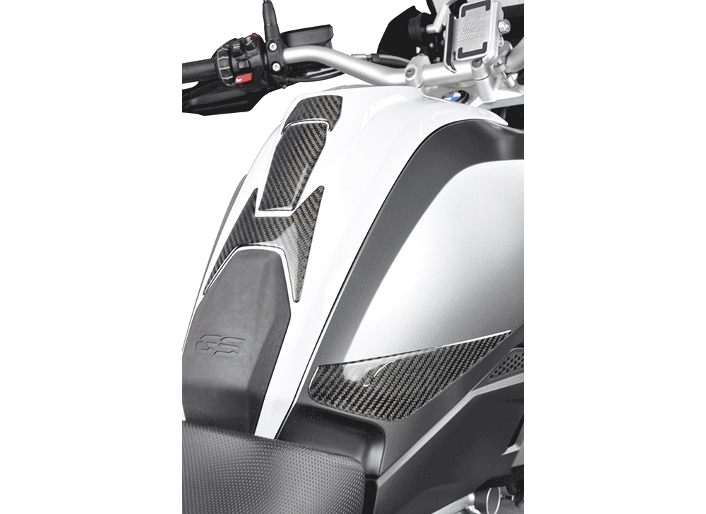 Real carbon fiber tank pad kit for BMW R1200GS 17-18 and BMW R1250GS '19 - Uniracing #bmw #bmwmotorrad #bmwgs #spiritofgs #r1250gs #gsadventure #gsrallye #r1250gsa #bmwadvriders #r1250adventure #bmwgsfans #uniracing #stickersforyouradventure #carbonfiber