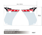 Off Road Scratch Saver Tenere 700 Side Kit - Uniracing #yamaha #yamahatenere #t7 #yamahat7 #yamahatenere700 #tenere700 #tenere #tenere700rally #uniracing #stickersforyouradventure