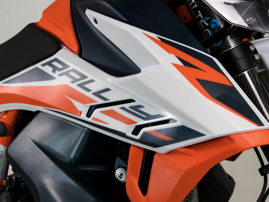 Kit Adhesivos protección  KTM 790 / 890 Adventure R (2020-2022) (Plásticos frontales laterales + depósito)