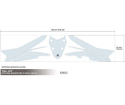 KTM 790 & KTM 890 Adventure R Rally 2020-21 Off Road Scratch Saver Tail Kit - Uniracing