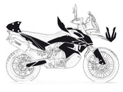 KTM 790 Adventure R 2018-19 Decoration and Protection kit - Uniracing