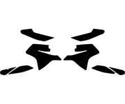 KTM 790 & KTM 890 Adventure R 2020-21 Off Road Scratch Saver Black Tank Kit & Blue Tank Kit - Uniracing