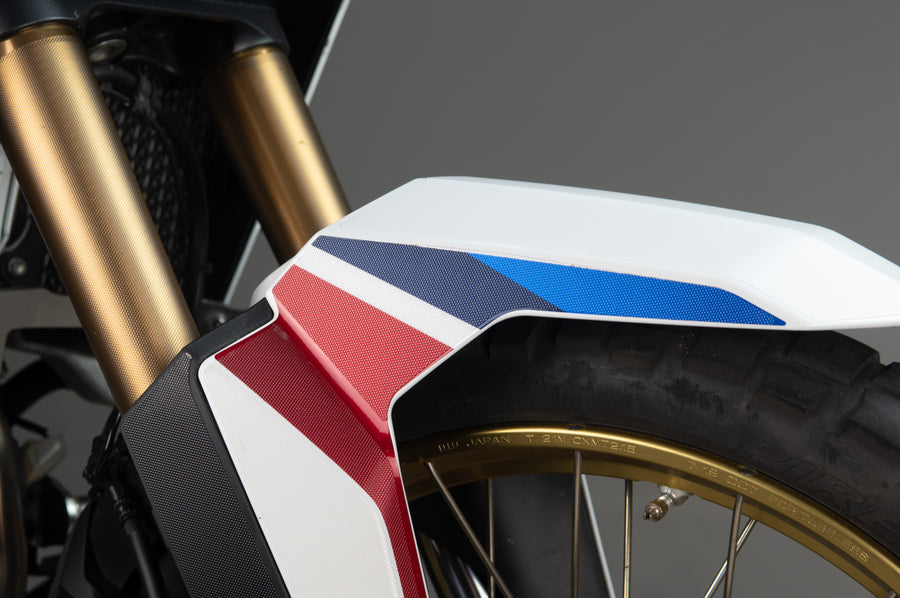 Kit Adhesivos protección guardabarros y horquilla Honda Africa Twin  2020-2024. (Anti-rayadas)