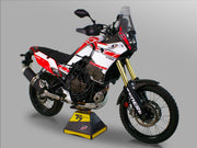 Kit de adhesivos Uniracing Completo en Yamaha Tenere 700 (color rojo y blanco)
