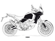 Ducati DesertX Decoration and Protection Kit - Uniracing
