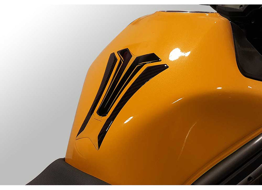 Tank pad Mix (color carbono y transparente)