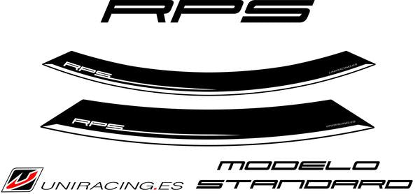 Superbike rim stickers - Uniracing
