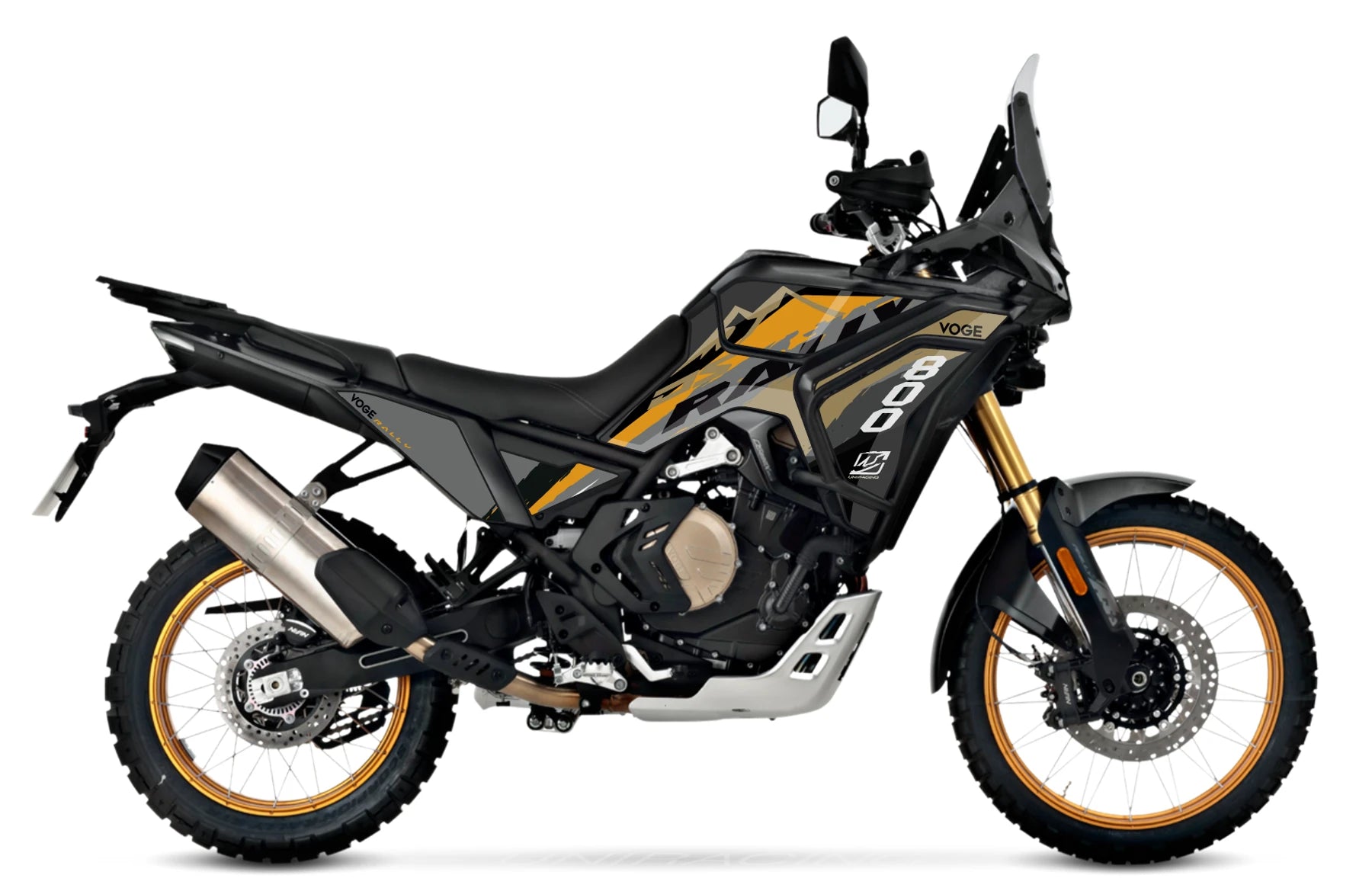 Voge DS800 Rally con kit Desert Gold